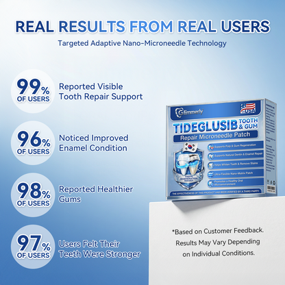 𝐆𝐥𝐢𝐦𝐦𝐞𝐫𝐥𝐲® 🦷 Parche de microagujas con Tideglusib para la reparación de dientes y encías  3.0