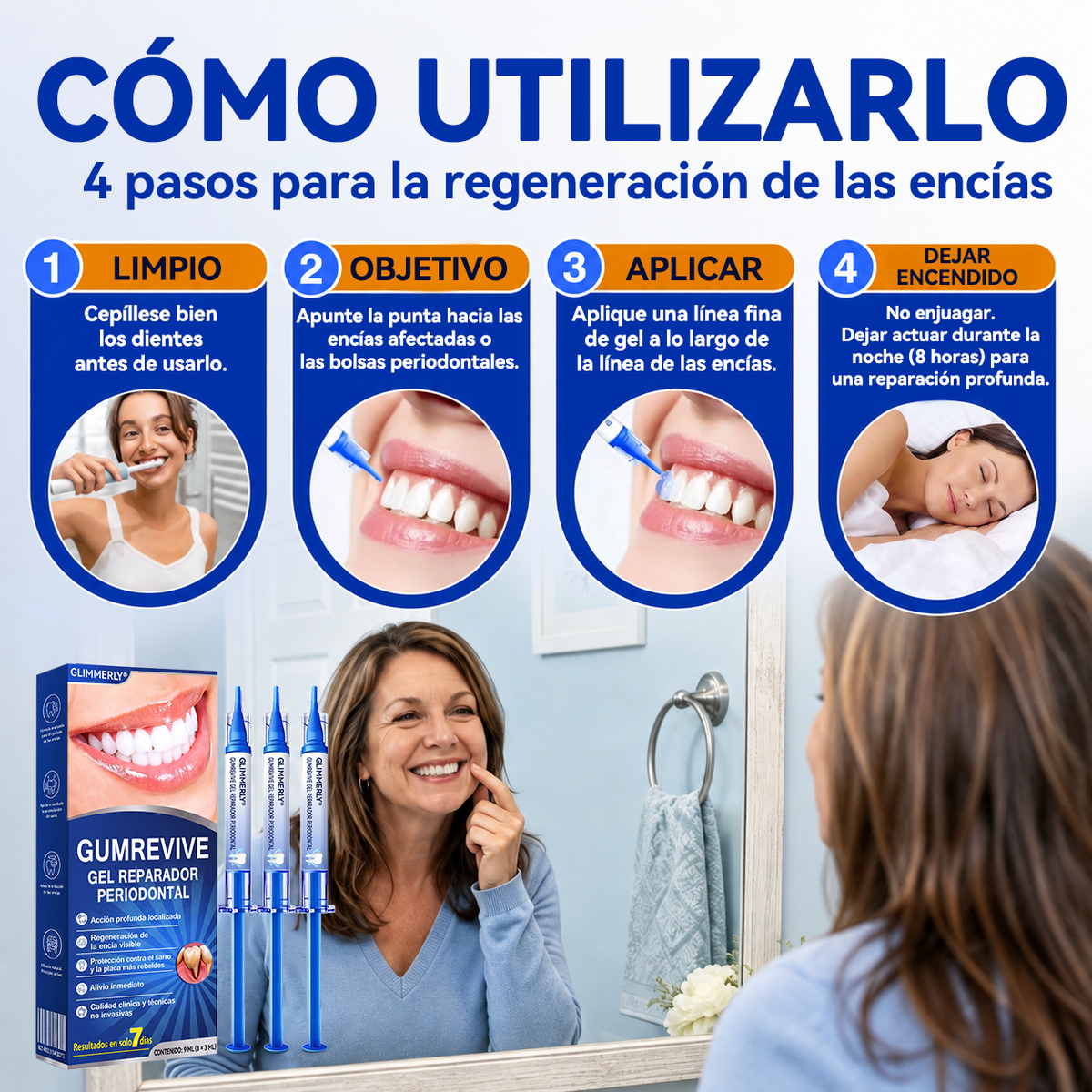 🦷𝑮𝒍𝒊𝒎𝒎𝒆𝒓𝒍𝒚® 𝑮𝒖𝒎𝑹𝒆𝒗𝒊𝒗𝒆 𝑮𝒆𝒍 𝑹𝒆𝒑𝒂𝒓𝒂𝒅𝒐𝒓 𝑷𝒆𝒓𝒊𝒐𝒅𝒐𝒏𝒕𝒂𝒍 🧸