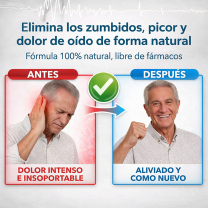 Zavrly ✅Gotas para el tinnitus para unos oídos despejados y un confort absoluto – Obtenga un alivio instantáneo del tinnitus y las molestias auditivas🎵