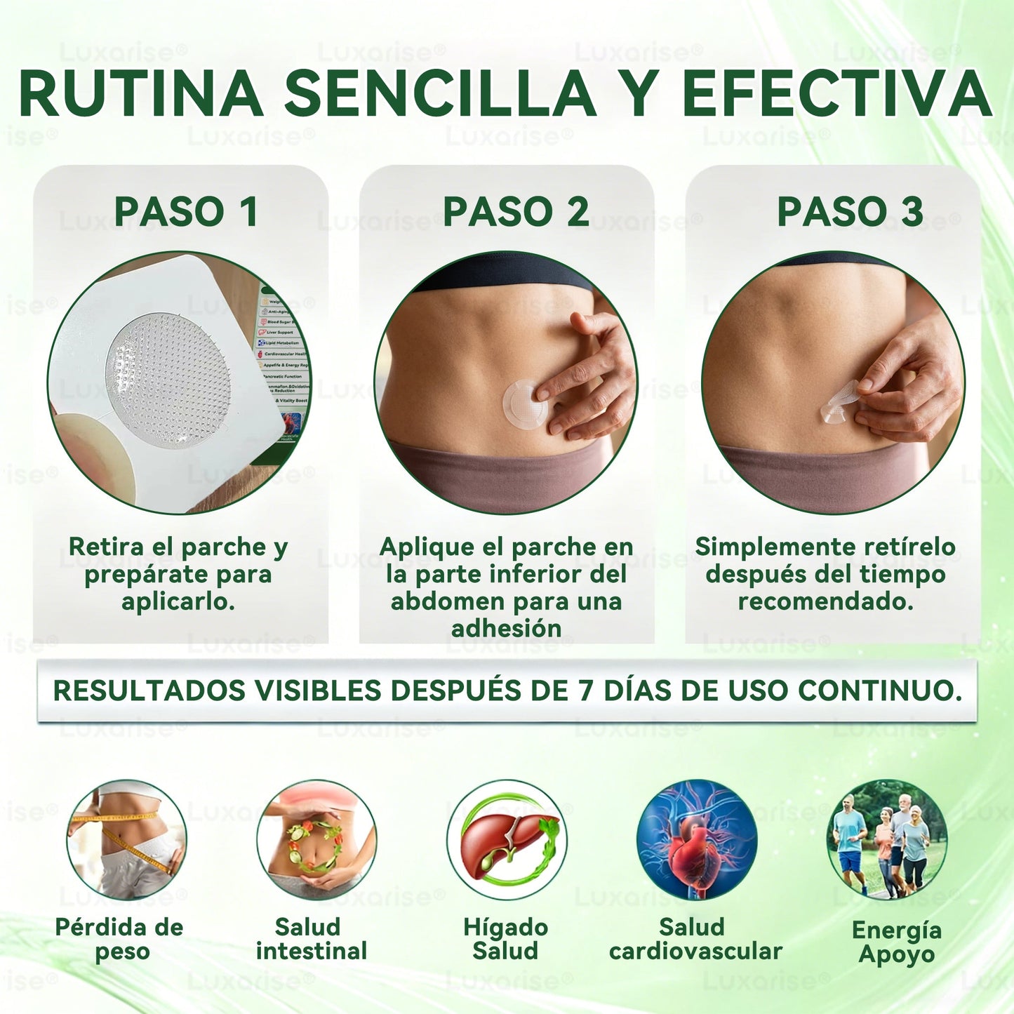𝑳𝒖𝒙𝒂𝒓𝒊𝒔𝒆 ✅ Moringa & Berberina 10 en 1 Parche Avanzado de Microagujas Nano (Uso diario, cambios visibles en 7 días) 👩‍⚕️ Obesidad, Diabetes, Apnea del Sueño y Problemas Articulares