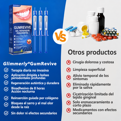 🦷𝑮𝒍𝒊𝒎𝒎𝒆𝒓𝒍𝒚® 𝑮𝒖𝒎𝑹𝒆𝒗𝒊𝒗𝒆 𝑮𝒆𝒍 𝑹𝒆𝒑𝒂𝒓𝒂𝒅𝒐𝒓 𝑷𝒆𝒓𝒊𝒐𝒅𝒐𝒏𝒕𝒂𝒍 🧸